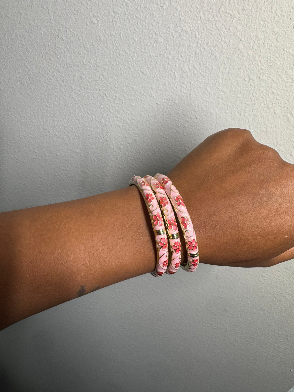 Garden Girl Floral Bangles (1)